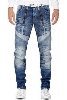 Cipo & Baxx 5-Pocket Jeans Biker Hose BA-CD576