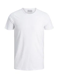Jack & Jones T-Shirt Basic O-Neck Grau/Weiß/Hellgrau/Dunkelgrau