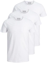 T-Shirt Basic O-Neck (3-tlg., 3er Pack) etwas lnger geschnitten, nicht zu kurz
