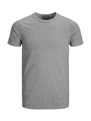 Jack & Jones T-Shirt Basic O-Neck Grau/Weiß/Hellgrau/Dunkelgrau