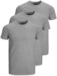 Jack & Jones T-Shirt Basic O-Neck Grau/Hellgrau/Dunkelgrau