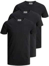 T-Shirt Basic O-Neck (3-tlg., 3er Pack) etwas lnger geschnitten, nicht zu kurz