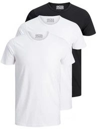 T-Shirt Basic O-Neck (3-tlg., 3er Pack) etwas lnger geschnitten, nicht zu kurz
