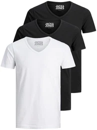 T-Shirt Basic V-Neck (3-tlg., 3er Pack) etwas lnger geschnitten, nicht zu kurz