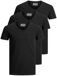 T-Shirt Basic V-Neck (3-tlg., 3er Pack) etwas lnger geschnitten, nicht zu kurz