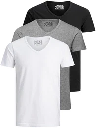 T-Shirt Basic V-Neck (3-tlg., 3er Pack) etwas lnger geschnitten, nicht zu kurz
