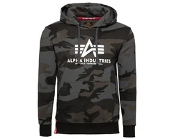 ALPHA INDUSTRIES Sweatshirt braun / grau / schwarz / wei