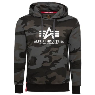 ALPHA INDUSTRIES Sweatshirt braun / grau / schwarz / wei