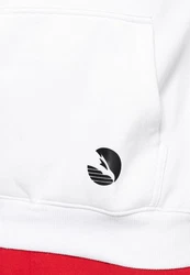 Egomaxx Hoodie Kapuzenpullover Hoodie EGO Sweater Sweatjacke Design (1-tlg) (3042) Weiß