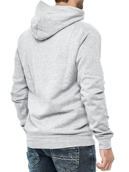 Egomaxx Hoodie Kapuzenpullover Hoodie EGO Sweater Sweatjacke Design (1-tlg) (3042) Grau (3042)