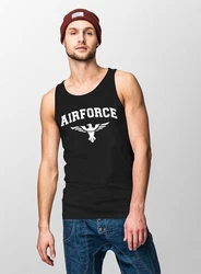 Neverless Tanktop Airforce US Army Adler Blau