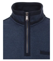 CASAMODA Sweat Troyer Langarm mit Reißverschluss 413572800