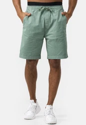 Indicode Chinoshorts Kelowna Grün/Dunkelgrün/Türkis