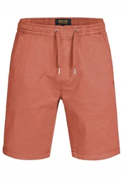 Indicode Chinoshorts Kelowna Rot/Orange