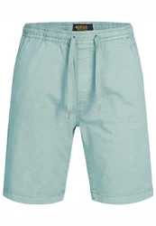 Indicode Chinoshorts Kelowna Grün/Hellblau/Türkis