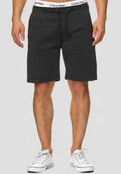 Indicode Chinoshorts Kelowna Dunkelgrau/Schwarz/Grau/Khaki