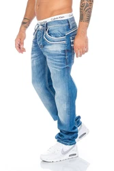 Cipo & Baxx Regular-fit-Jeans Herren Jeans Hose 