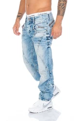 Cipo & Baxx Regular-Fit Jeans Herren Hose 