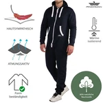 Finchman Jumpsuit FMJ18 Herren Jumpsuit Dunkelblau/Hellblau/Blau/Dunkelgrün