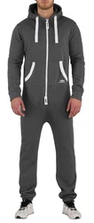 Finchman Jumpsuit FMJ18 Herren Jumpsuit Dunkelgrau/Hellgrau/Grau