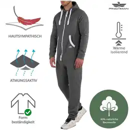 Jumpsuit FMJ18 Herren Jumpsuit Jogger Jogging Anzug Trainingsanzug Overall