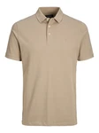 Jack & Jones Poloshirt JJEPAULOS POLO SS NOOS Beige (3613)