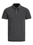 Jack & Jones Poloshirt JJEPAULOS POLO SS NOOS Dunkelgrau (3613)