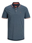 Jack & Jones Poloshirt JJEPAULOS POLO SS NOOS Blau (3613)