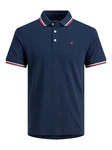 Jack & Jones Poloshirt JJEPAULOS POLO SS NOOS Navy (3613)