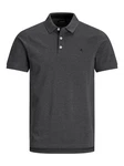 Jack & Jones Poloshirt JJEPAULOS POLO SS NOOS Dunkelgrau (3613)