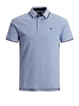 Jack & Jones Poloshirt JJEPAULOS POLO SS NOOS Hellblau (3613)