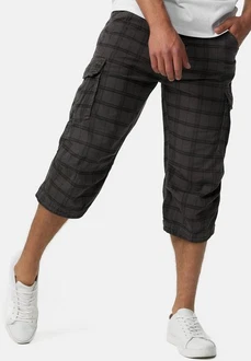 Indicode Herren Nicolas Check 3/4 Cargo Shorts Indicode Herren Nicolas Check 3/4 Cargo Shorts