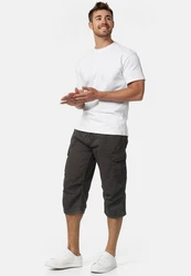 Indicode Herren Nicolas Check 3/4 Cargo Shorts 