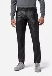 Lederhose No. 3 TR Hochwertiges Lamm Leder, Staight Leg, 5-Pocket Stil