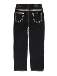 Lavecchia Herren Comfort Fit Jeans LV-503 Tiefschwarz