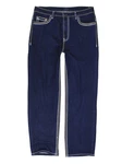 Lavecchia Herren Comfort Fit Jeans LV-503 Dunkelblau/Blau/Creme Lavecchia Herren Comfort Fit Jeans LV-503 Dunkelblau/Blau/Creme
