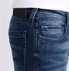 MAC 5-Pocket-Jeans blau