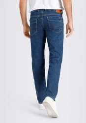MAC 5-Pocket-Jeans Blau/Dunkelblau