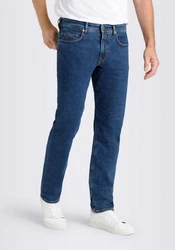 MAC 5-Pocket-Jeans Blau/Dunkelblau