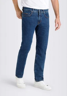 MAC 5-Pocket-Jeans Blau/Dunkelblau