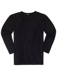 Strickpullover Herren Strickpullover LV-1006 Schwarz 3XL Herren V-Neck Shirt