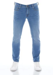 Tapered-fit-Jeans Herren Jeanshose Real X Oregon Tapered K Slim Fit Denim Hose mit Stretch