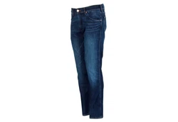 Wrangler Straight Jeans Greensboro Dunkelblau/Blau