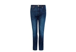 Wrangler Straight Jeans Greensboro Dunkelblau/Blau