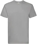 Fruit of the Loom Rundhalsshirt SuperPremiumT Grau/Hellgrau