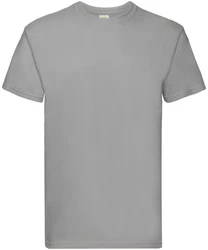 Fruit of the Loom Rundhalsshirt SuperPremiumT Grau/Hellgrau