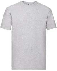 Fruit of the Loom Rundhalsshirt SuperPremiumT Grau/Hellgrau
