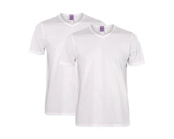 LIVING CRAFTS T-Shirt DEAN Lila/Dunkelblau