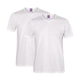 LIVING CRAFTS T-Shirt DEAN Lila/Dunkelblau