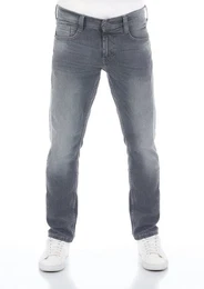 Tapered-fit-Jeans Herren Jeanshose Oregon Tapered Fit Denim Hose mit Stretch